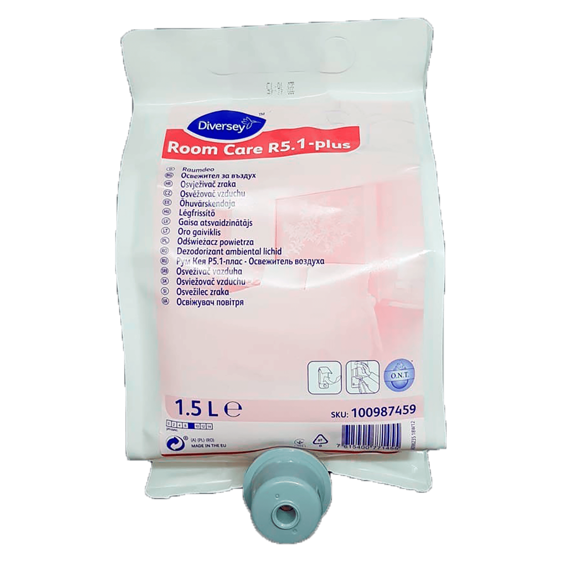 Diversey Room Care R5.1-plus, 1,5L - освіжувач повітря, аромат свіжості (концентрат)